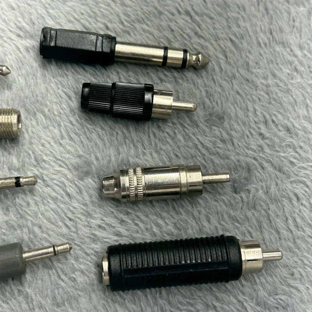 Vintage Audio Adapter Lot Sony PC-1 Japan Cerro MTS-B RCA 3.5mm 1/4 Attenuator